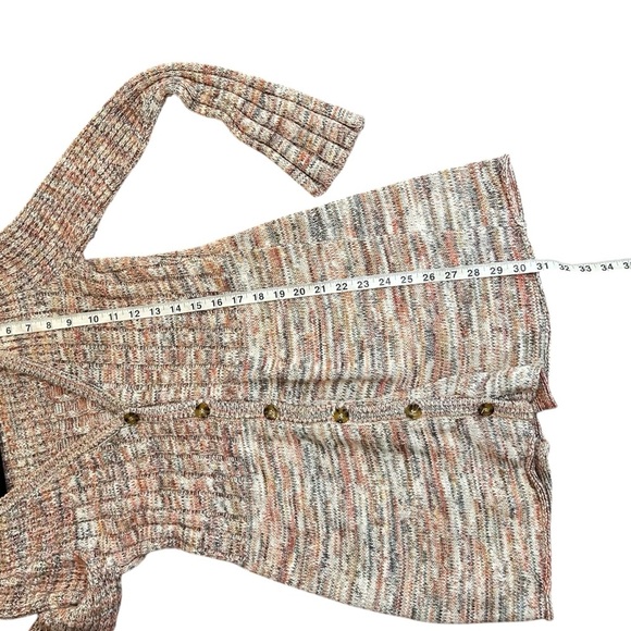 Free People Rachel Cardigan Sweater Dress in Pink Smoothie- Size Small - Picture 11 of 14